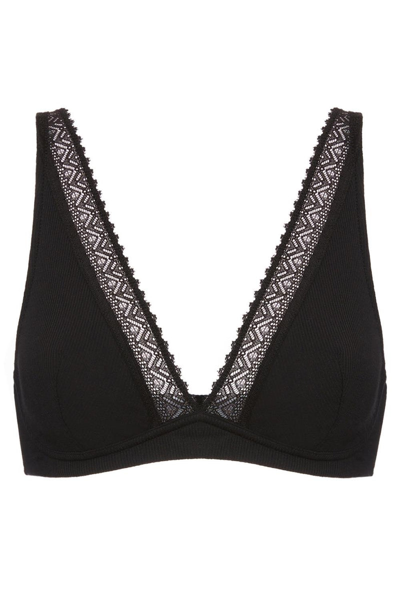 Simone Perele Eugenie Wireless Triangle Bra 15Z210 Black