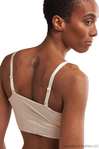 AnaOno Leslie Mastectomy Leisure Bra, Ivory (AO-027)