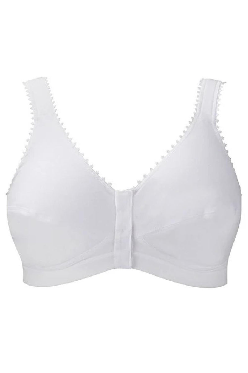 Royce Front Closure Comfi Bra 1010 White