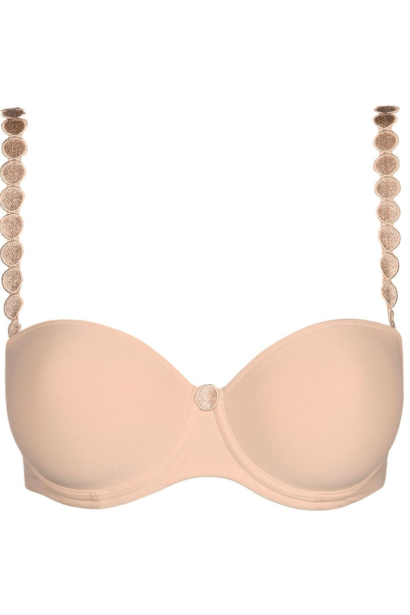 Marie Jo Tom Padded Strapless Bra, Caffé Latte (0120828)