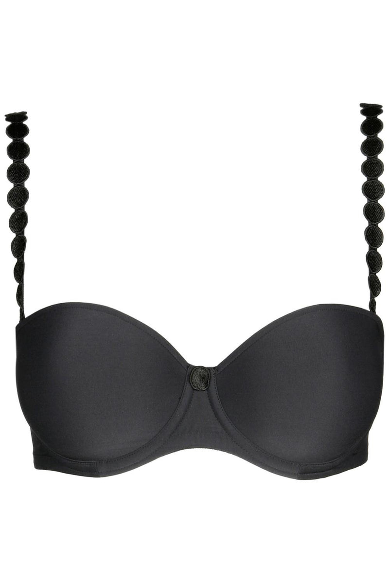 Marie Jo Tom Padded Strapless Bra, Charcoal (0120828)