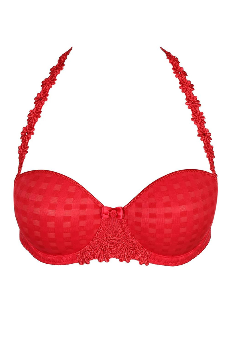 Marie Jo Avero Padded Strapless Bra, Scarlet (0200413)