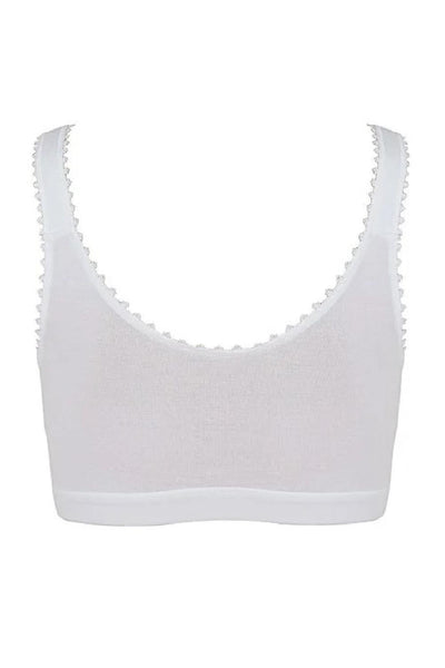 Royce Front Closure Comfi Bra 1010 White