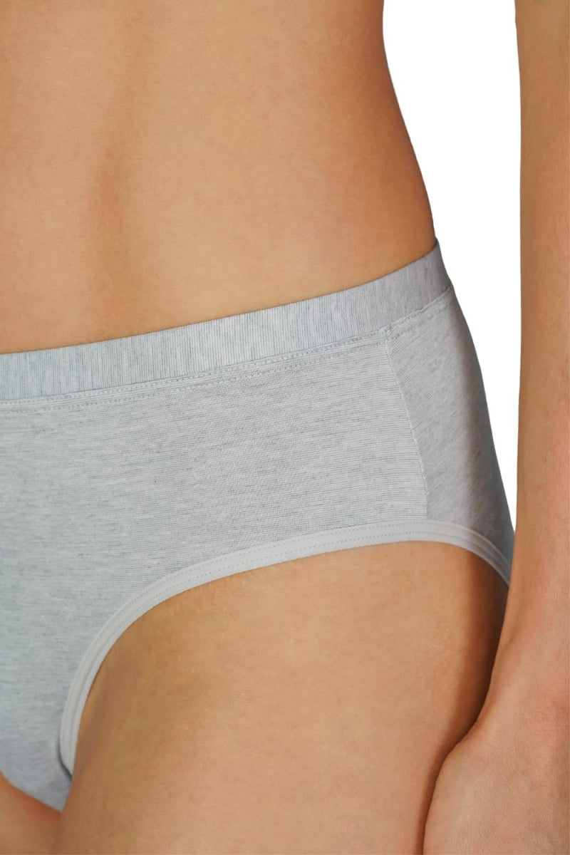Mey Mood High-Waisted Brief 49867 Grey Melange