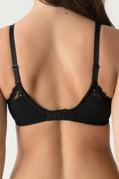 PrimaDonna Twist I Do Padded Balcony Bra (Cup F-H), Black (0241607)