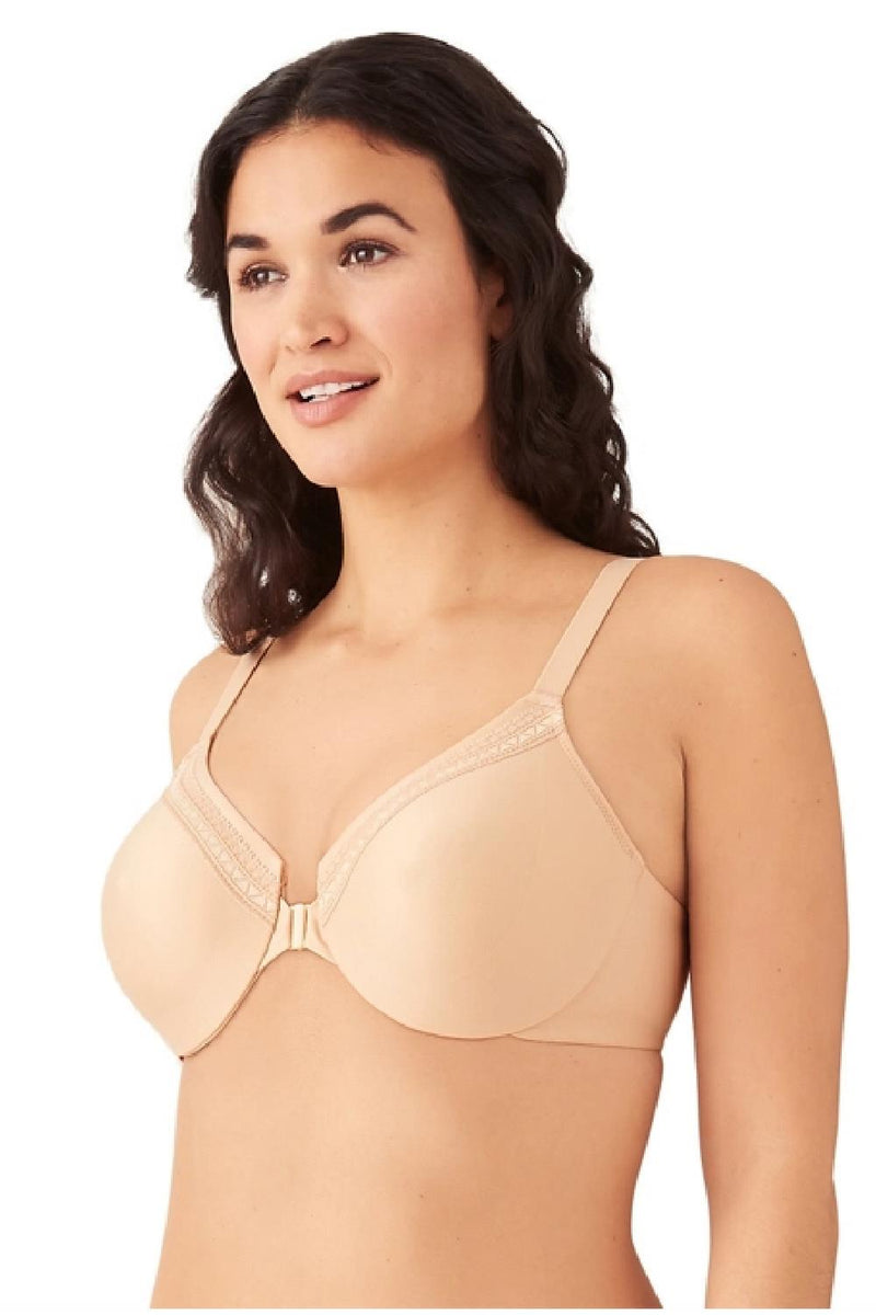 Wacoal Perfect Primer Front Close Underwire Bra 855313 Nude