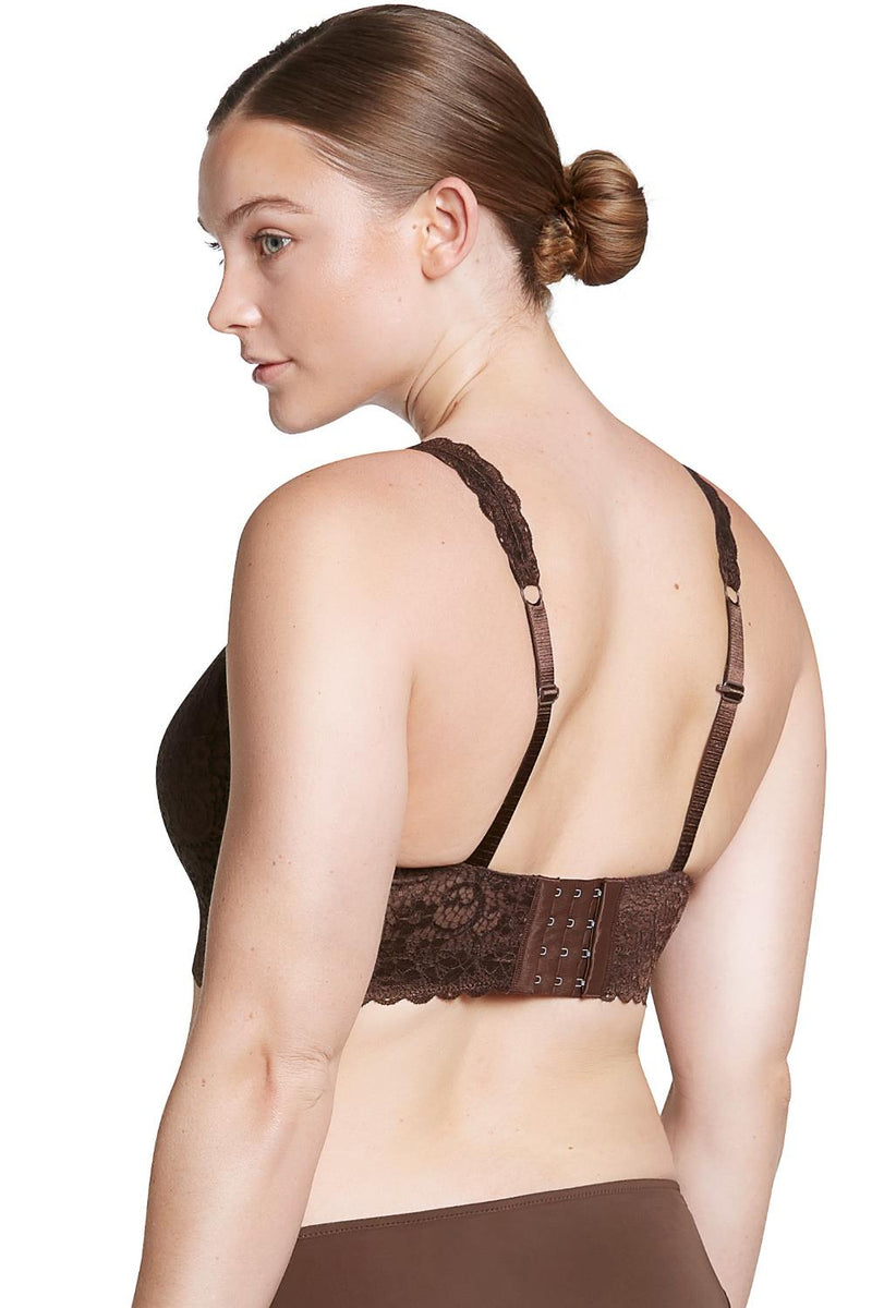 Parfait Adriana Wire Free Lace Bralette, Deep Nude (P5482)