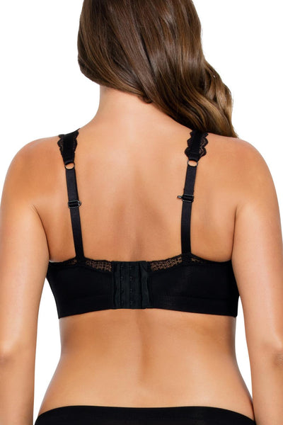 Parfait Dalis Wire Free Bralette, Black (P5641)