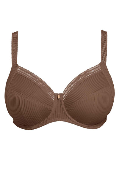 Fantasie Fusion Underwired Full Cup Side Support Bra,Coffee Roast (FL3091)