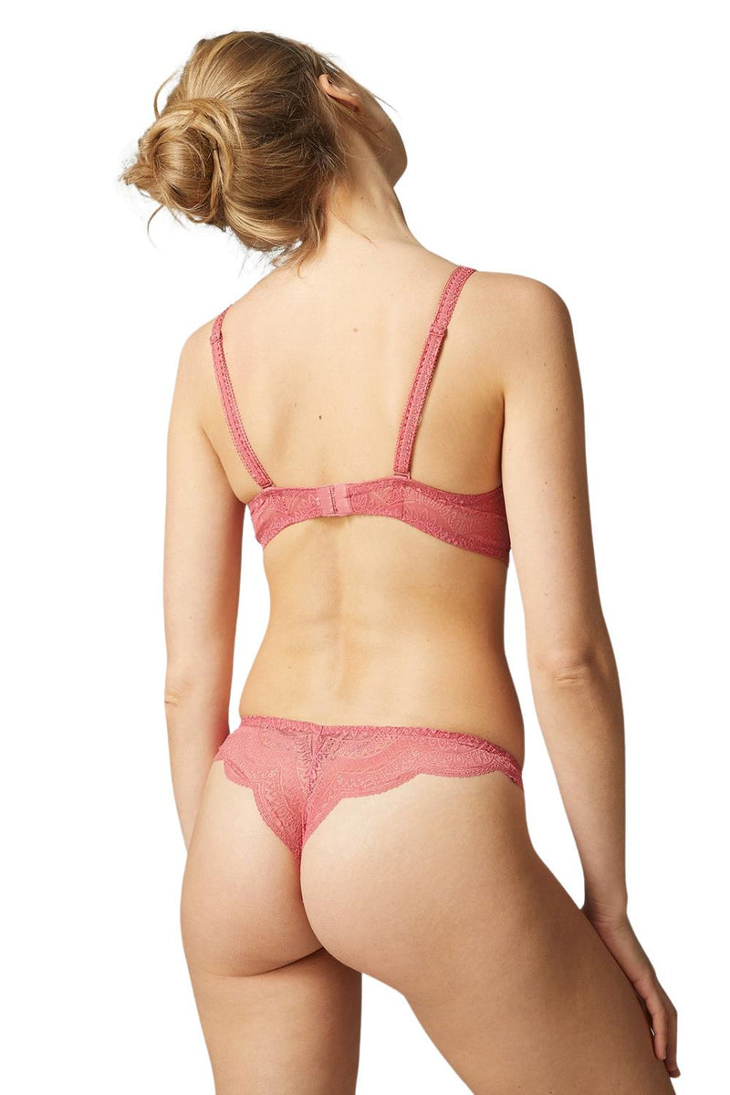 Passionata Brooklyn Plunge T-Shirt Bra 5701 Rose Pink