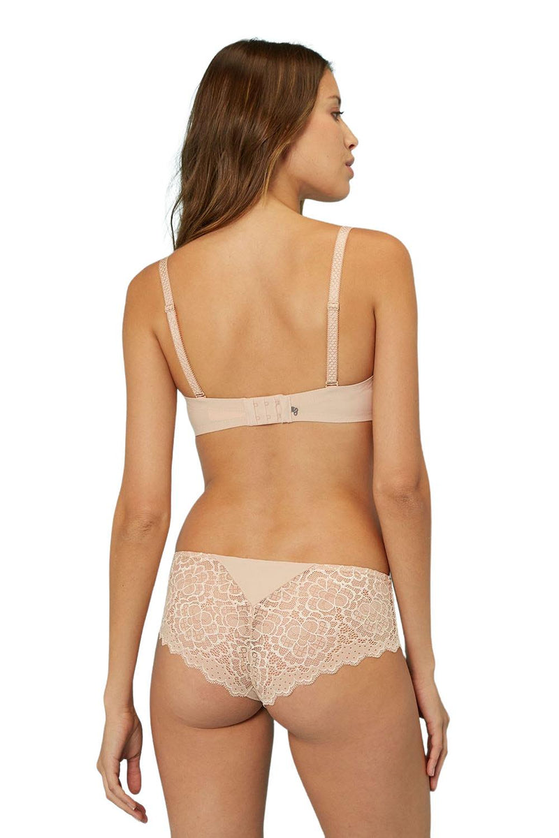 Simone Perele Caresse Boyshort, Peau rosée (12A630)