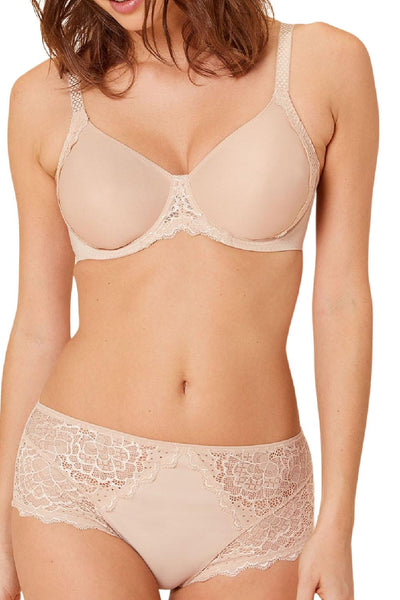 Simone Perele Caresse Deep Brief, Peau rosée (12A770)