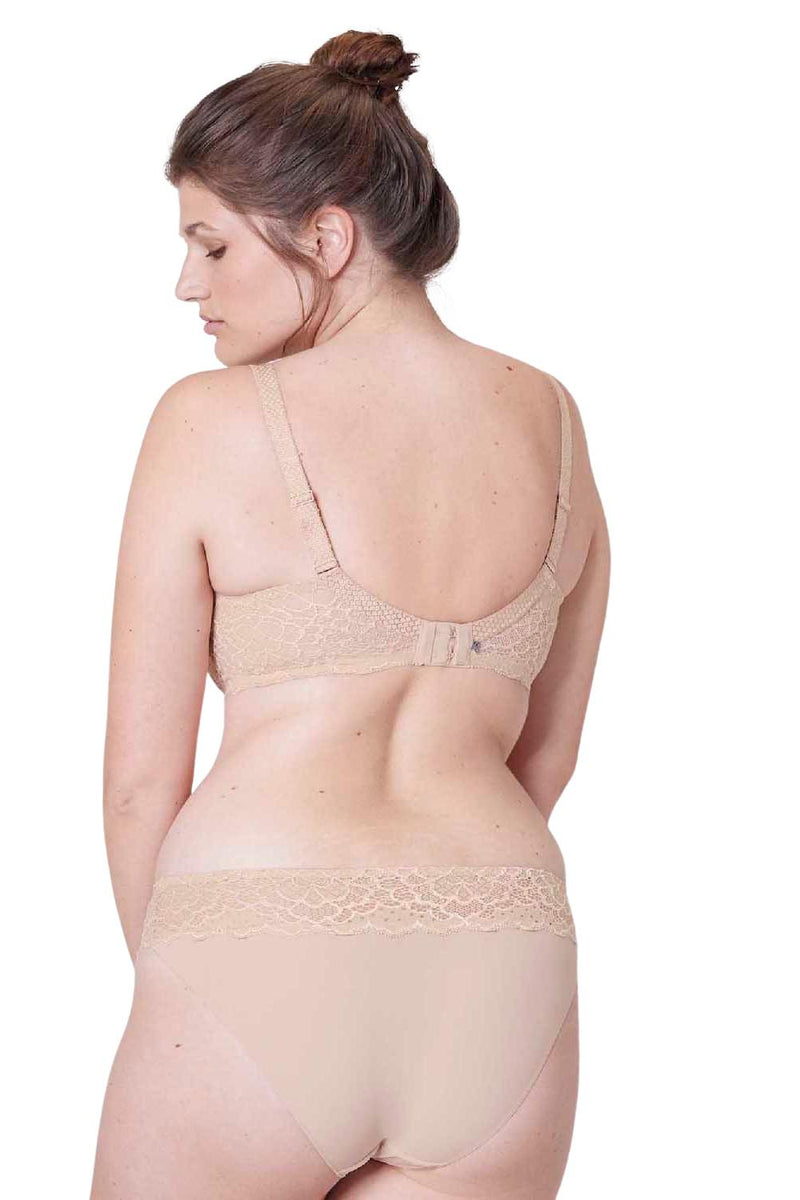 Simone Perele Caresse Bikini Brief, Peau rosée (12A720)