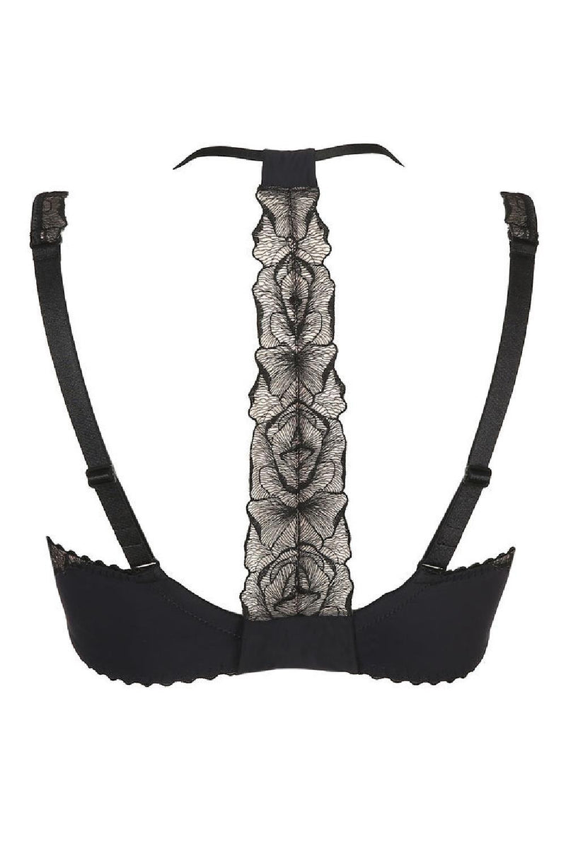 PrimaDonna Belgravia Vertical Seam Balcony Bra, Black (0163222)