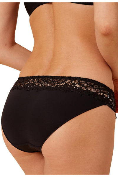 Simone Perele Caresse Bikini Brief, Black (12A720)