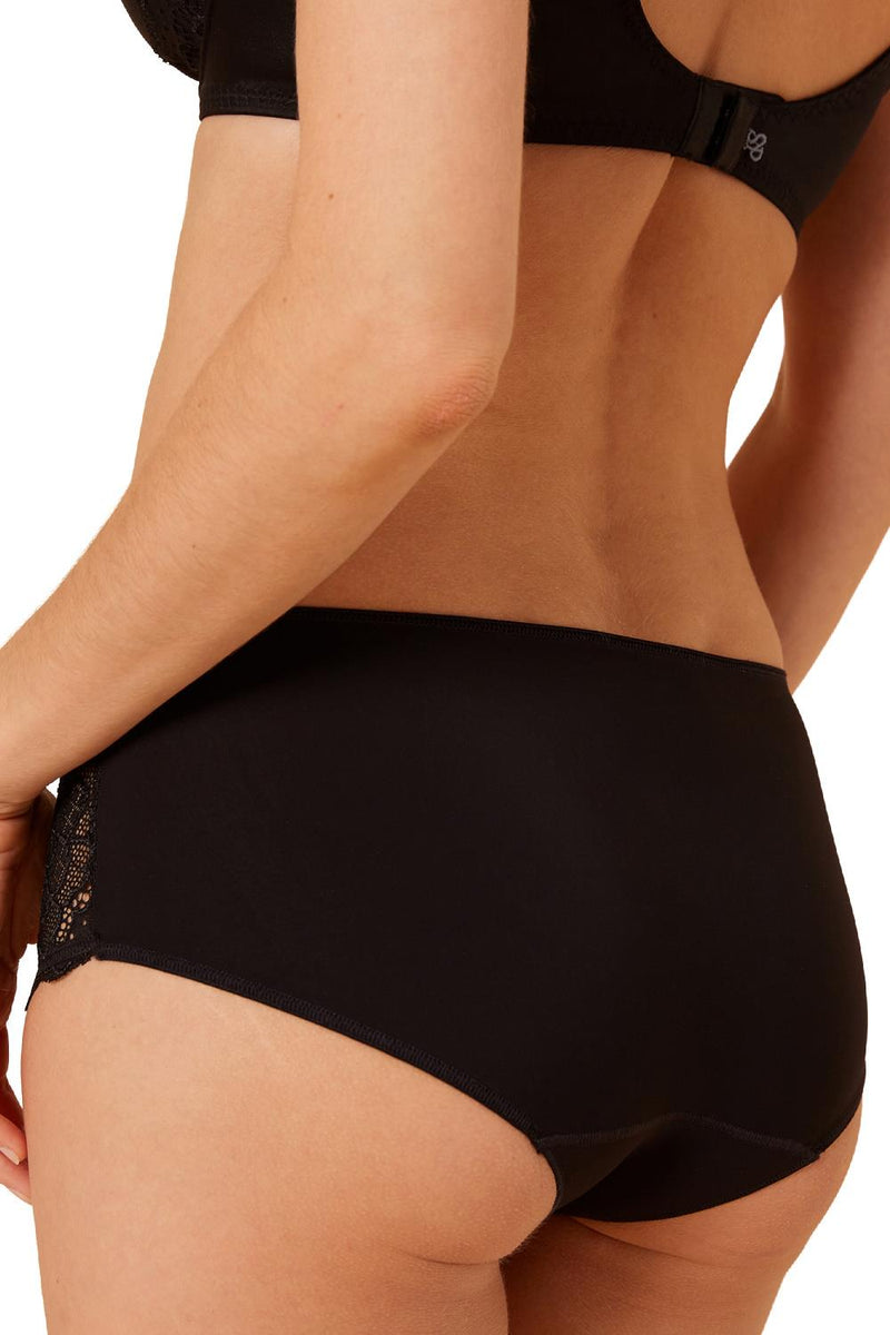 Simone Perele Caresse Deep Brief, Black (12A770)