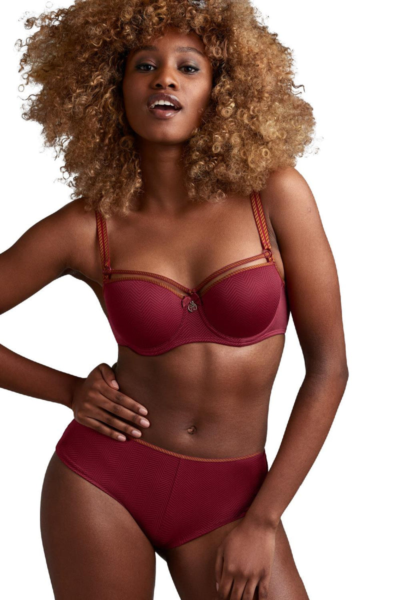 Marlies Dekkers Space Odyssey Brazilian Shorts, Rhubarb (35523)