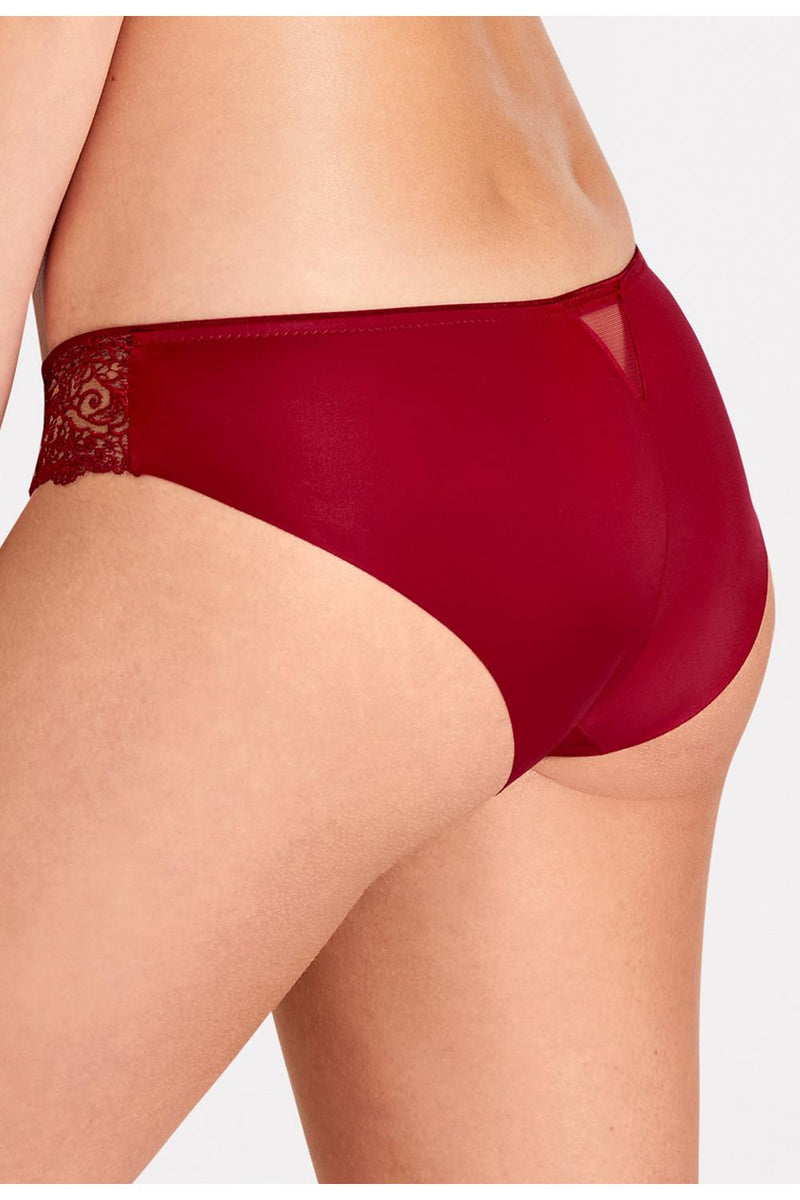 Aubade Brazilian Brief, Red Rubis (UC22), KARL LAGERFELD X AUBADE