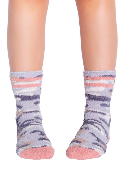PJ Salvage CAMO Fun Socks RZFX2-BLUSH