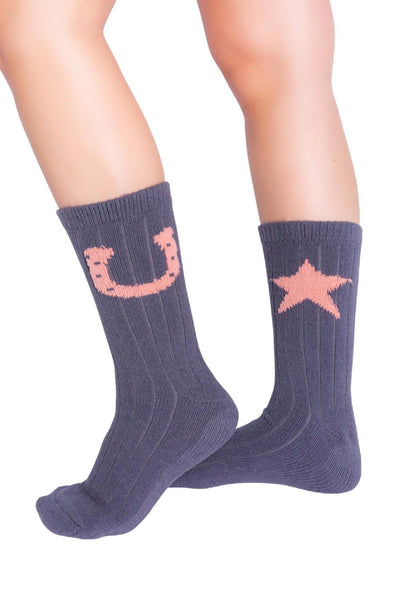 COZY UP Socks RZFX3-CHARCOAL