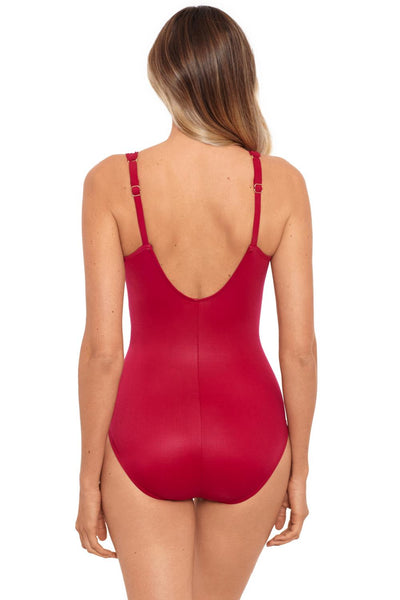 Miraclesuit Razzle Dazzle Siren Swimsuit, Grenadine (6516617)