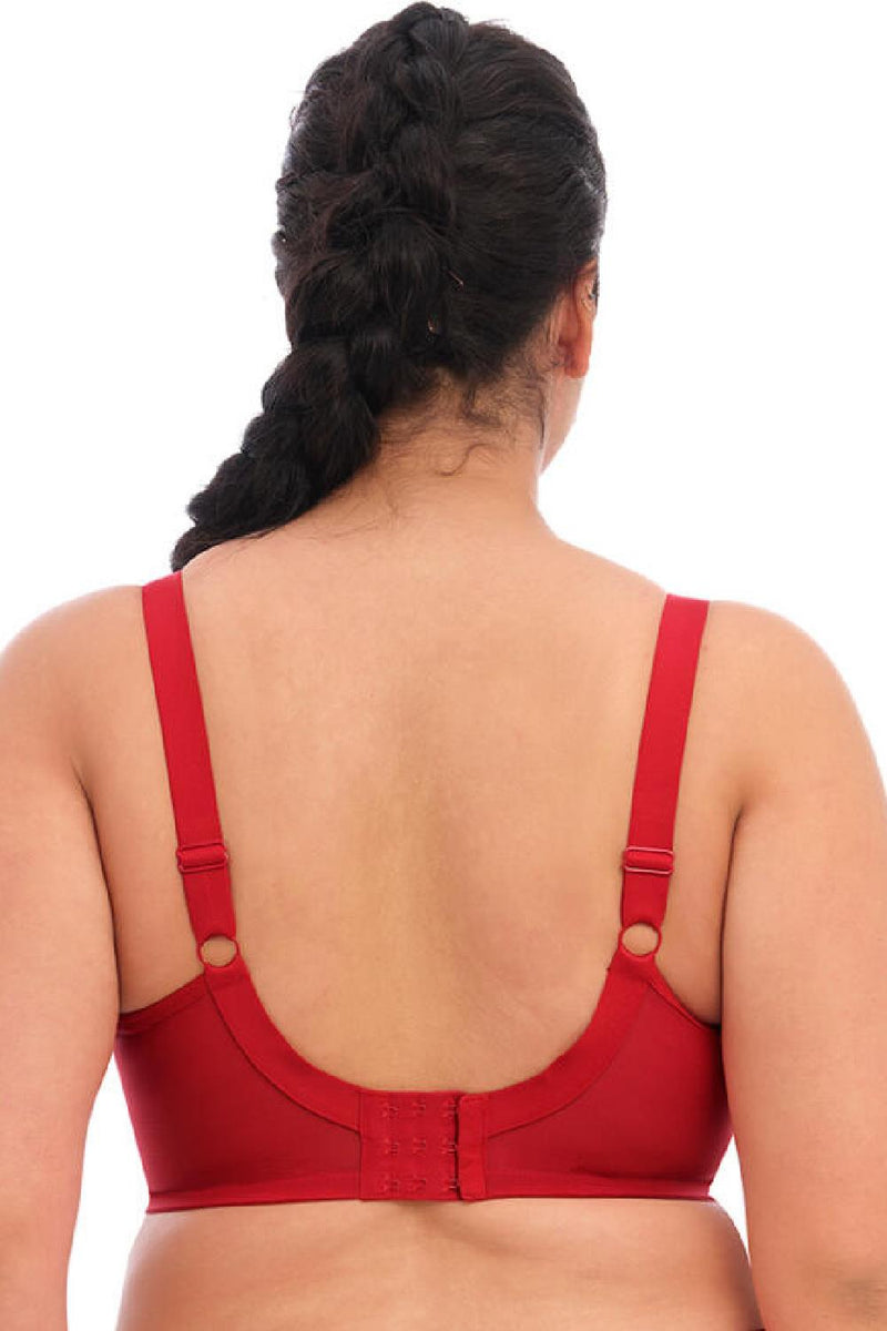 Elomi Priya Plunge Bra, Haute Red (EL4550)