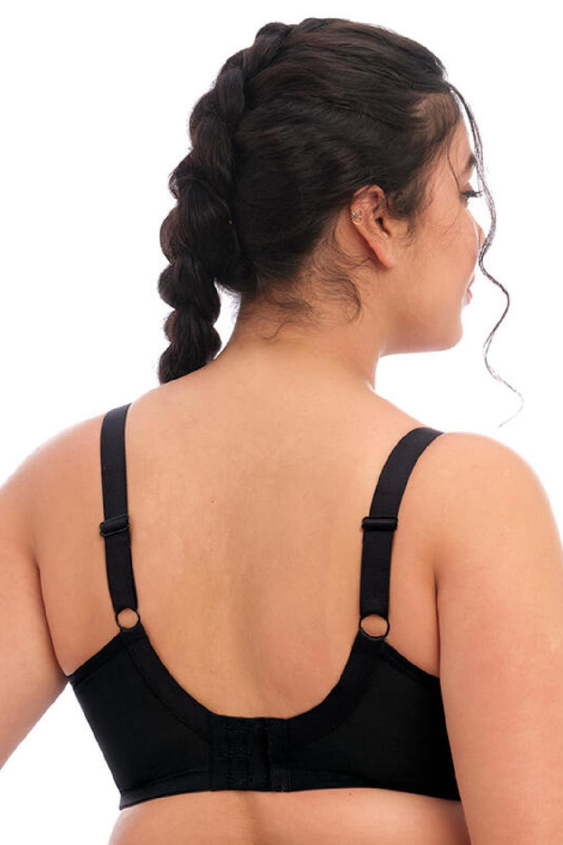 Elomi Samira Underwired Plunge Bra, Black (EL300902)