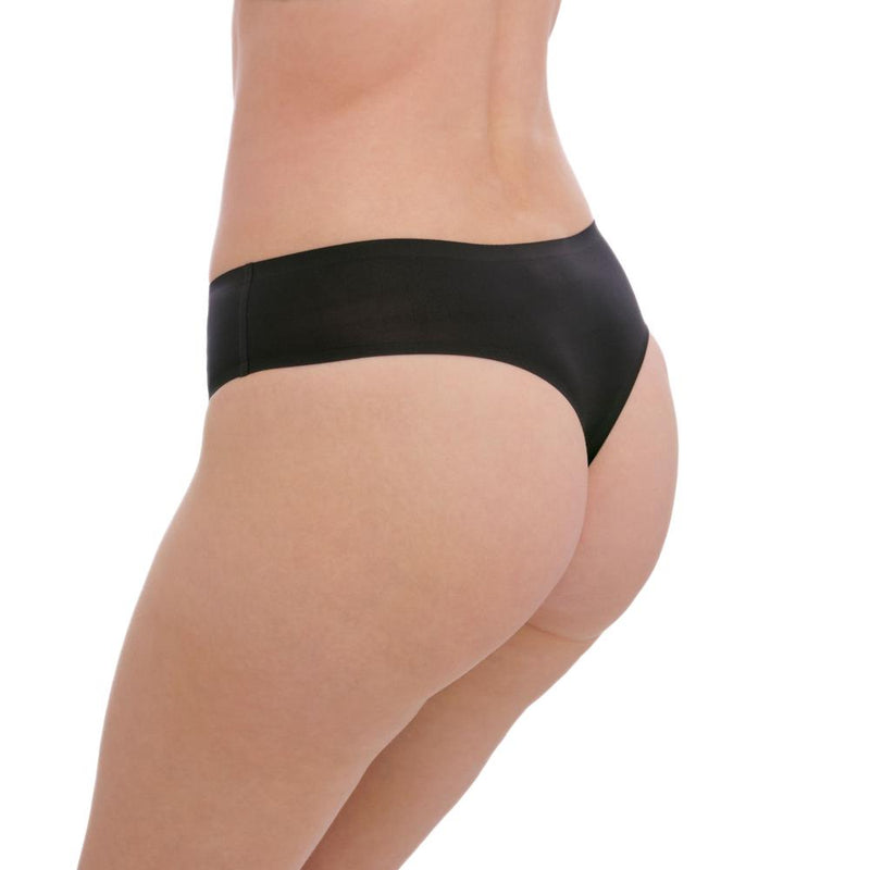 Fantasie Smoothease Invisible Stretch Thong, Black (FL2327)