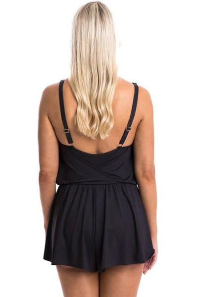 Togs Solid Romper One Piece, Black 21S0144
