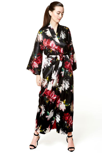 Christine Valentina Long Robe, Valentina Print (VAP8700)