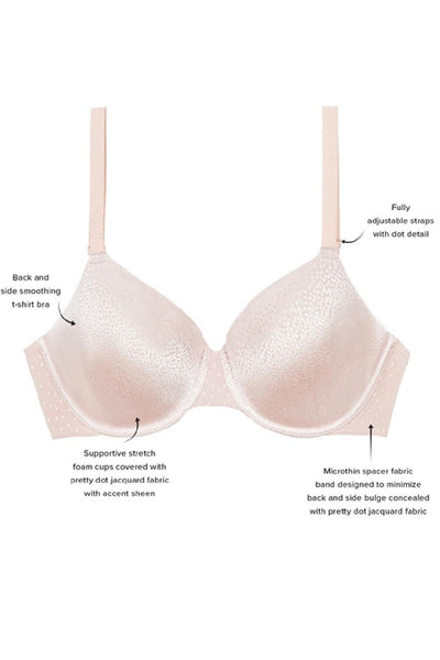 Wacoal Back Appeal™ T-Shirt Bra 853303 Rose Dust