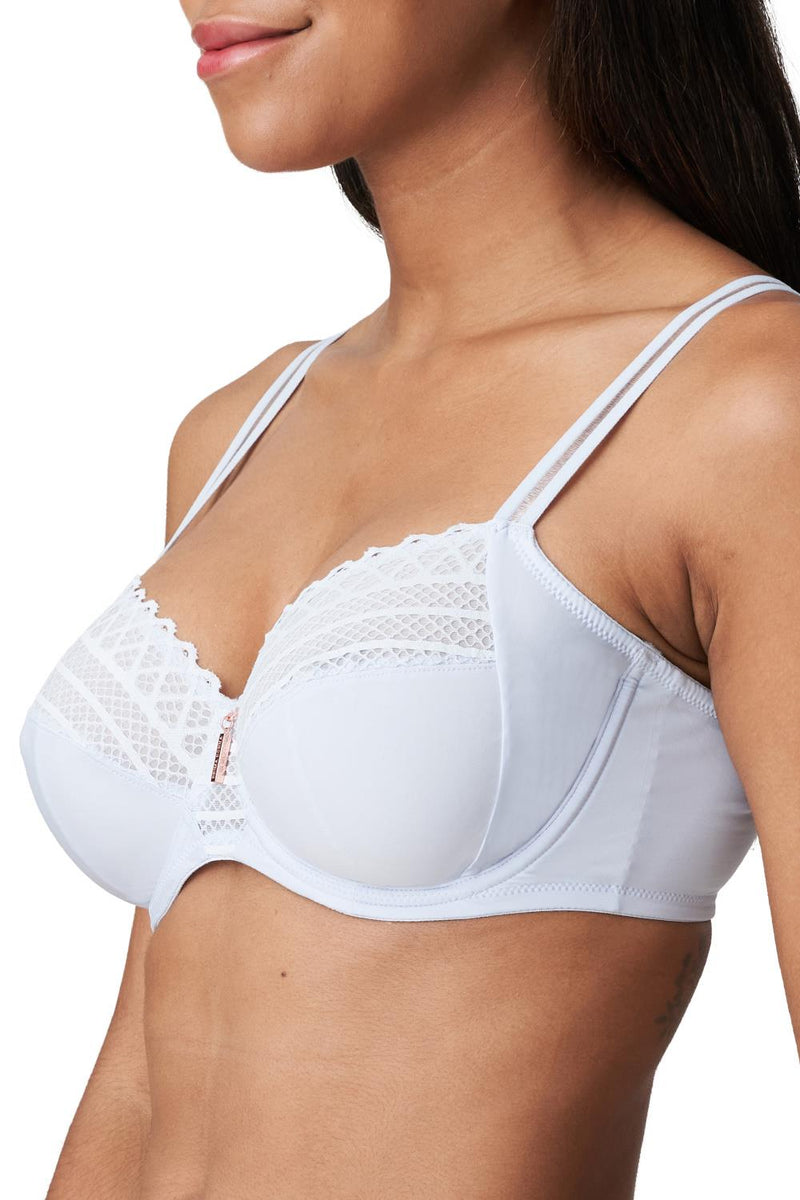 PrimaDonna Twist East End Full Cup Wired Bra, Heather Blue (0141930)