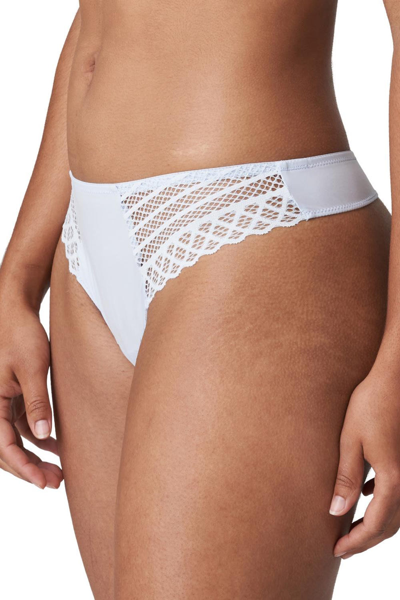 PrimaDonna Twist East End Thong, Heather Blue (0641930)