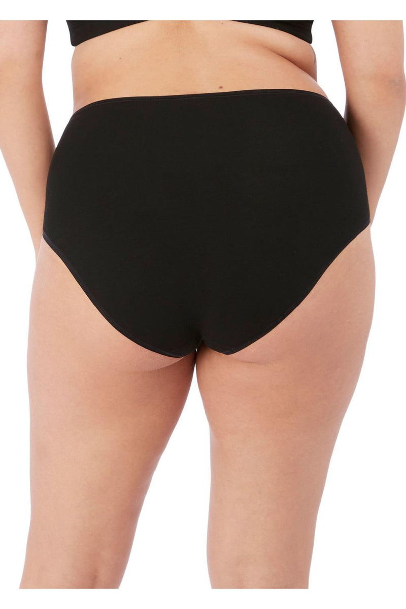 Elomi Smooth Full Brief, Black (EL4565)