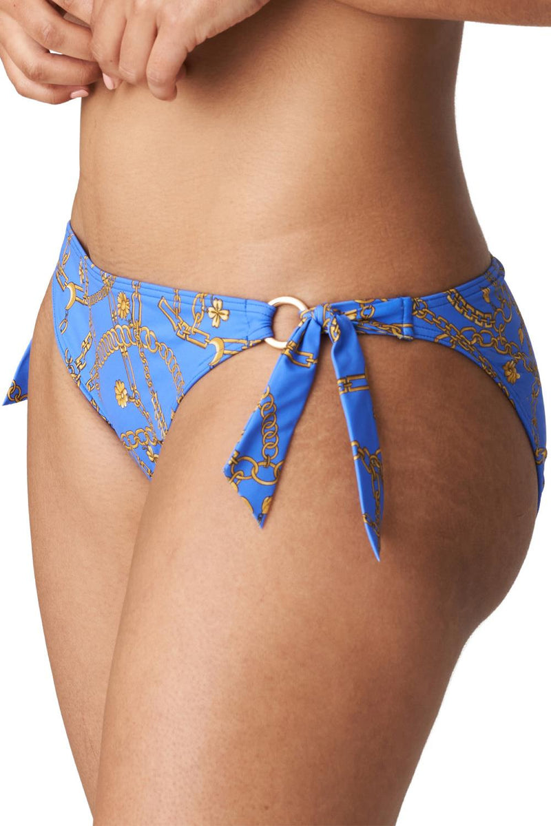 PrimaDonna Swim Olbia Side Tie Briefs, Electric Blue (4009153)