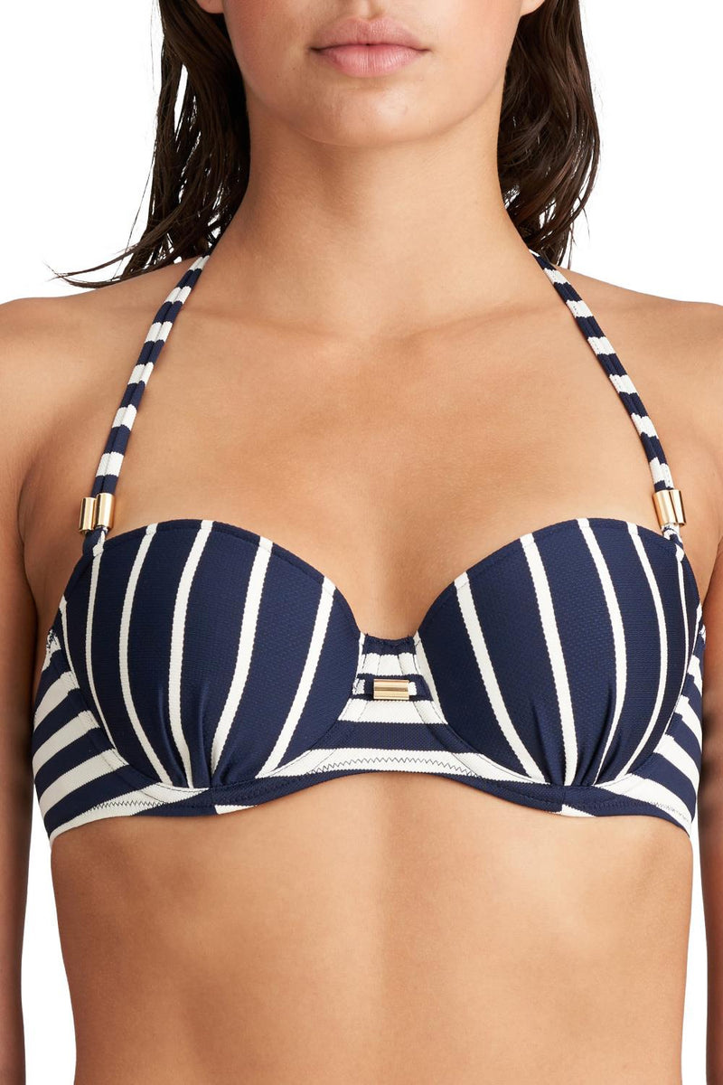 Marie Jo Swim Cadiz Bikini Strapless Padded Top, Water Blue (1005218)