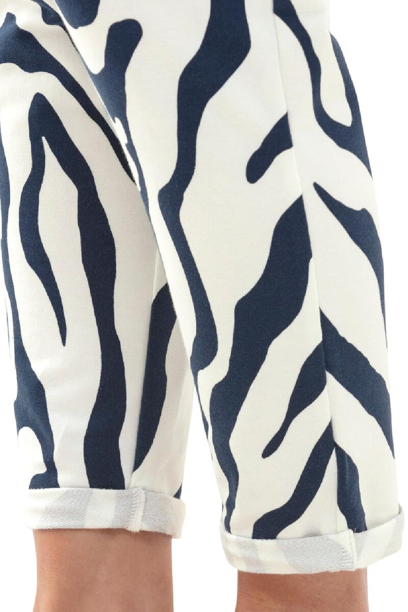 Mey Valerie Zebra Print Lounge Pants 17409