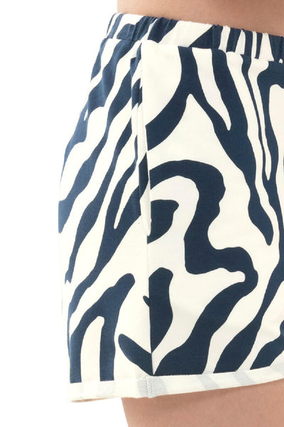 Mey Valerie Zebra Print Shorts 17428 New Secco