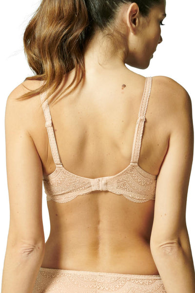 Simone Perele Karma Padded Half Cup Bra, Peau Rosée (12V343)