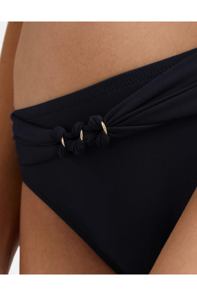 Aubade Ocean Cruise Brazilian Bikini Bottom, Black (IR22)