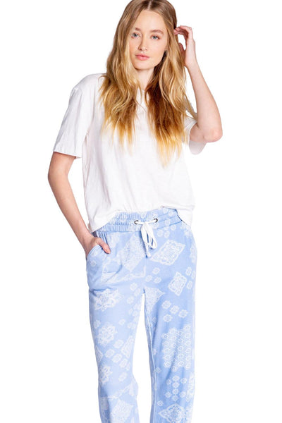 PJ Salvage Bandanarama Pant, Ice Blue (RCBDP1)
