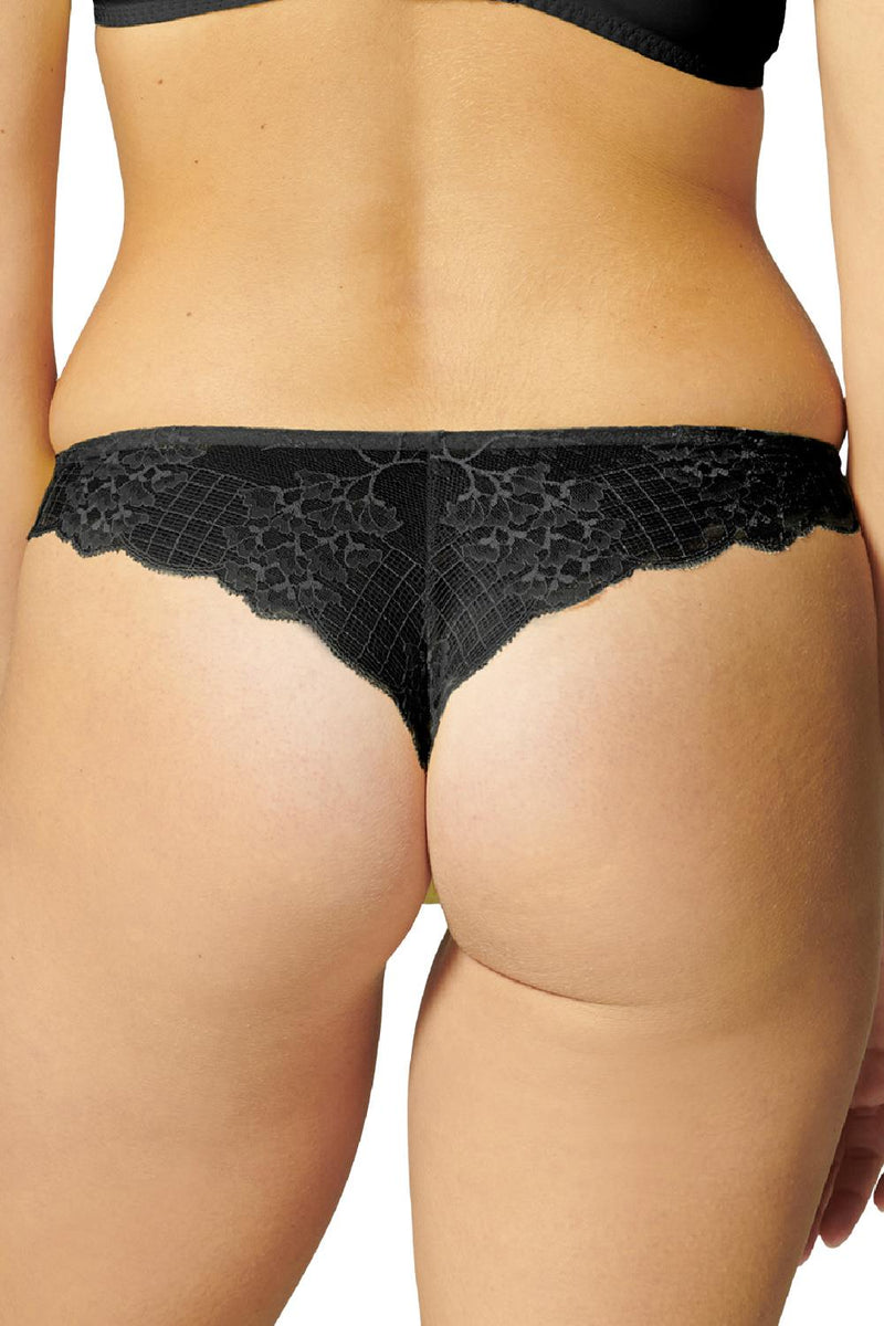 Simone Perele REVE Tanga, Black (12Z710)