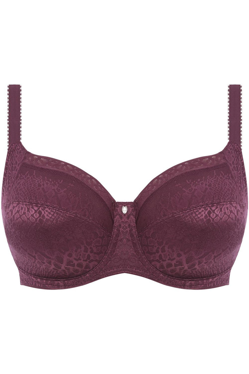 Envisage Full Coverage Side Support Bra, Mulberry (FL6911)