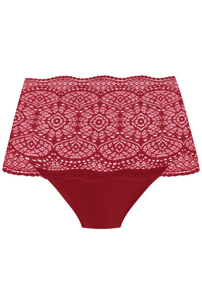 Fantasie Lace Ease Invisible Stretch Full Brief, Red (FL2330)