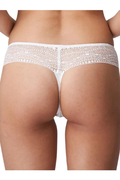 PrimaDonna Twist Epirus Thong, White (0641970)