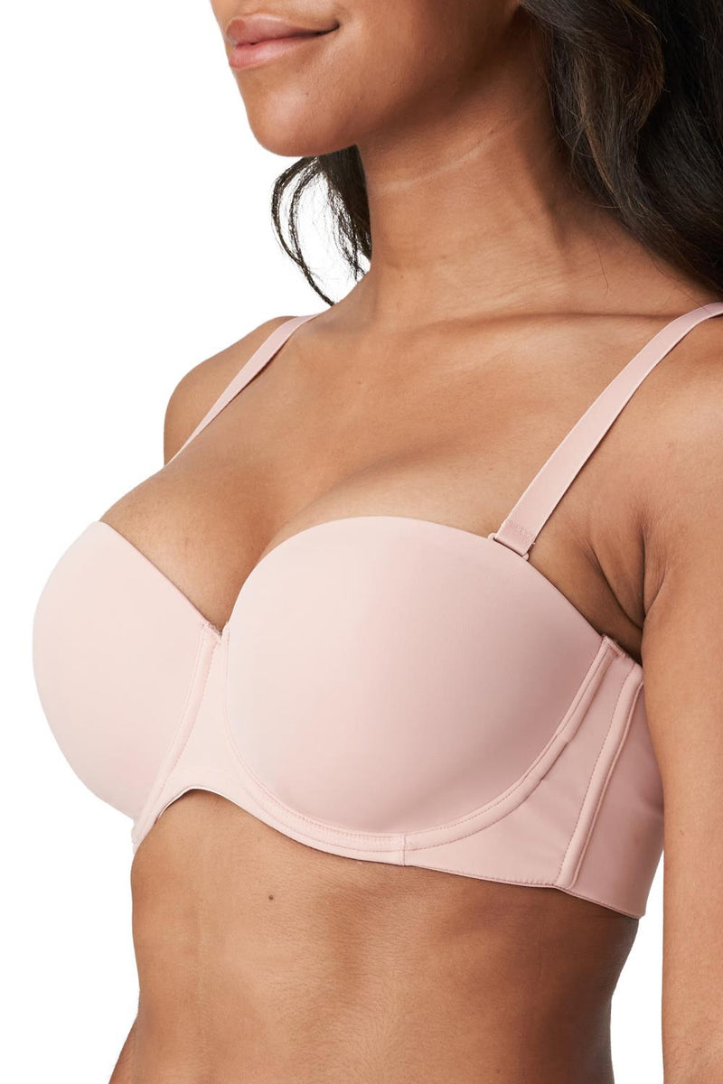 PrimaDonna Figuras Padded Bra Strapless, Powder Rose (0263258)
