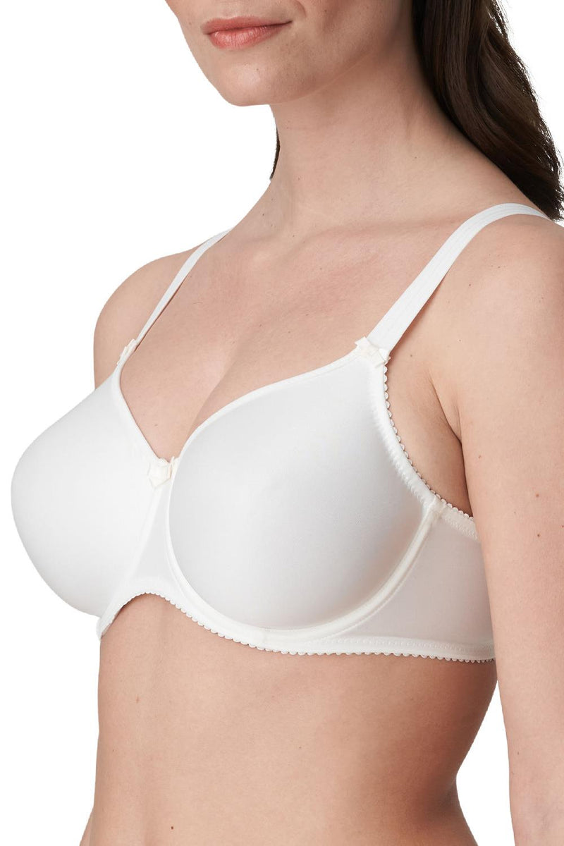 PrimaDonna Satin Non Padded Seamless Full Cup Bra, Natural (0161330)