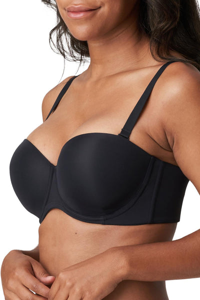 PrimaDonna Figuras Padded Bra Strapless, Charcoal (0263258)