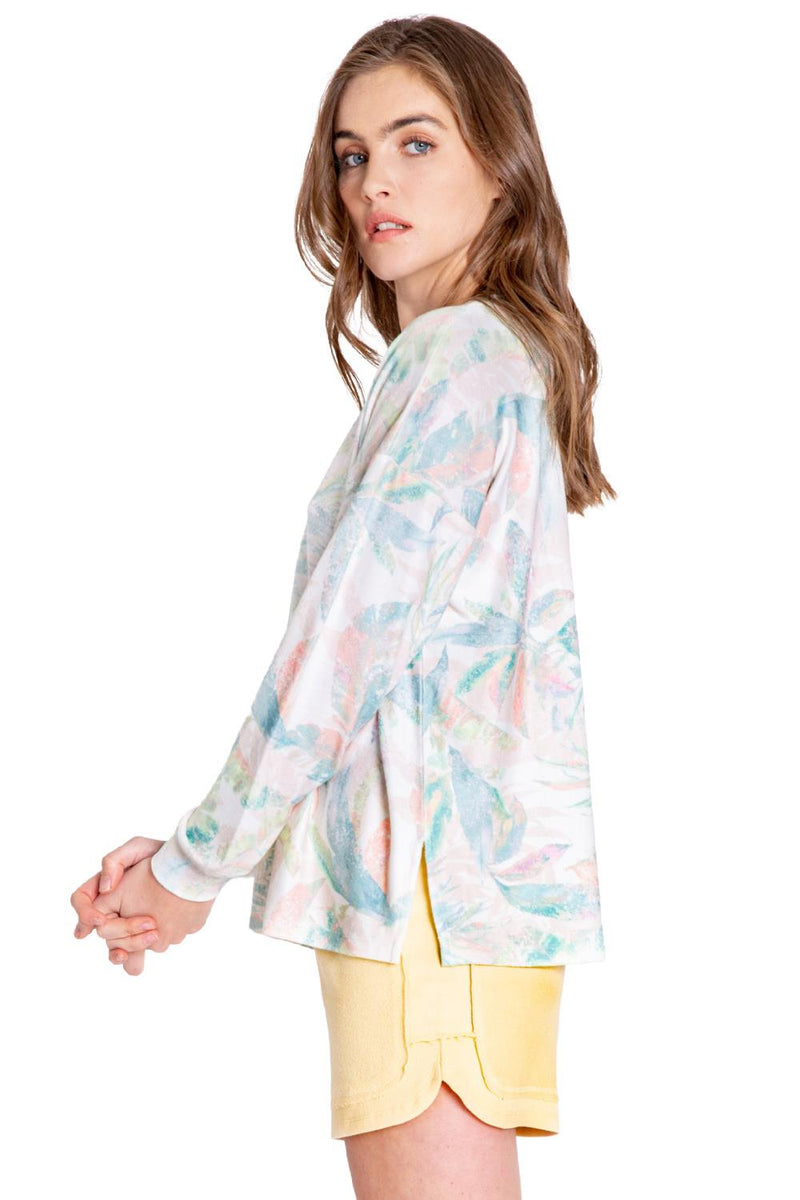 PJ Salvage Palm Desert Long Sleeve Top RDPDLS