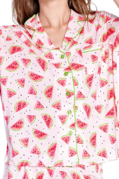 PJ Salvage Playful Prints Watermelon PJ Set RDPPPJ-BLUSH